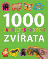 1000 samolepek pro děti – Zvířata