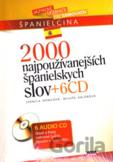 2000 najpoužívanejších španielskych slov + 6 CD