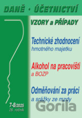 Daně, účetnictví, vzory a případy č. 7-8 / 2025 - Technické zhodnocení hmotného majetku a ZDP
