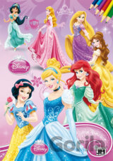 Disney Princezny - Omalovánka A4