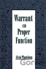 Warrant and Proper Function
