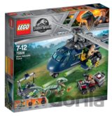 LEGO Jurassic World 75928 Blue a prenasledovanie helikoptérou