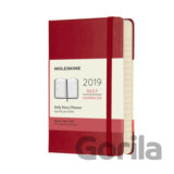 Moleskine – 12-mesačný červený diár 2019