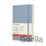Moleskine – 12-mesačný svetlo modrý diár 2019