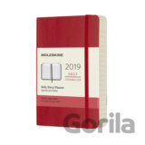 Moleskine – 12-mesačný červený diár 2019