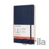 Moleskine – 12-mesačný modrý diár 2019