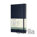 Moleskine – 12-mesačný plánovací modrý diár 2019