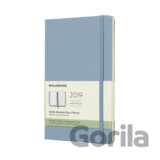Moleskine – 12-mesačný plánovací svetlo modrý diár 2019