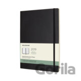 Moleskine – 12-mesačný plánovací čierny diár 2019