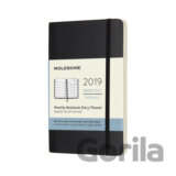 Moleskine – 12-mesačný čierny diár 2019