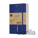 Moleskine – 12-mesačný diár Harry Potter modrý 2019