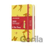 Moleskine – 12-mesačný diár Malý princ žltý 2019