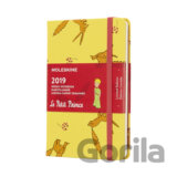 Moleskine – 12-mesačný diár Malý princ žltý 2019