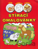 Stírací omalovánky - červené