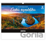 Panorama Česká republika 2026 - nástěnný kalendář
