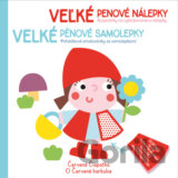 Velké pěnové samolepky O Červené karkulce