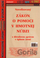 Novelizovaný Zákon o pomoci v hmotnej núdzi