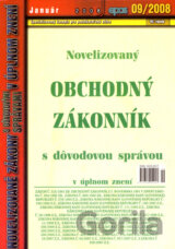 Novelizovaný Obchodný zákonník
