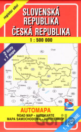 Slovenská republika a Česká republika 1:500 000