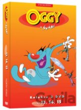 Oggy a švábi  Pack DVD 13 – 15 (Švábi v hlavě, Zoubková víla, Na plný plyn)