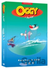 Oggy a švábi  Pack DVD 7 – 9 (Malý génius, Byla jedna malá loď, Dýně si)