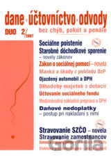 Dane, účtovníctvo, odvody 2/2007