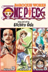 One Piece Volume 13, 14, 15