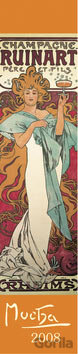 Alfons Mucha 2008 - nástenný kalendár