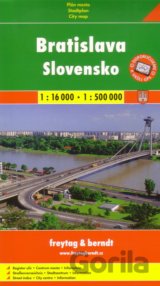 Bratislava (1:16 000), Slovensko (1:500 000)