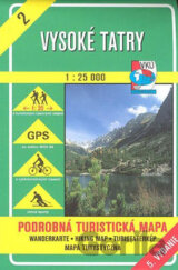Vysoké Tatry 1:25 000 - turistická mapa č. 2