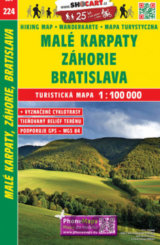 Malé Karpaty, Záhorie, Bratislava 1:100 000