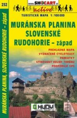 Muránska planina, Slovenské rudohorie - západ 1:100 000