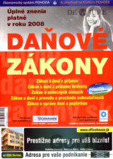 Daňové zákony 2008