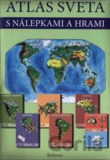 Atlas sveta s nálepkami a hrami