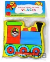 Pískacia knižka do vane - Vláčik