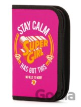 Školní penál Supergirl – Stay calm