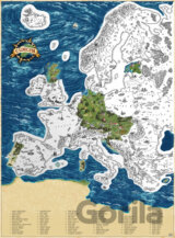Stieracia mapa Európy Deluxe