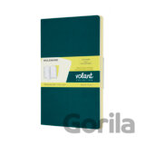 Moleskine - sada 2 zápisníkov Volant (zelený a žltý)