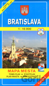 Bratislava 1:15 000 (pevná väzba)