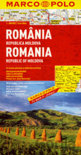 România/Romania/Rumänien/Roumanie 1:800 000