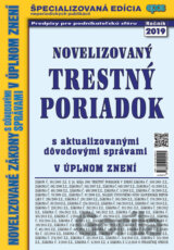 Novelizovaný Trestný poriadok