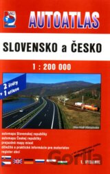 Autoatlas - Slovensko a Česko 1:200 000