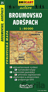 Broumovsko, Adršpach 1:50 000