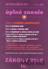 Aktualizácia k zákonom III/2008 - zošit 1