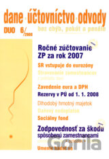 Dane, účtovníctvo, odvody 6/2008