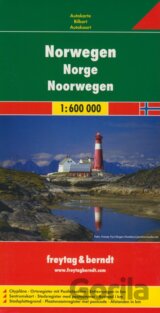 Nórsko - Norwegen 1:600 000