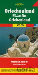 Grécko - Greece - Griekenland 1:500 000