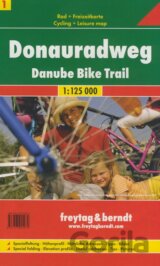 Donauradweg/Danube Bike Trail 1:125 000