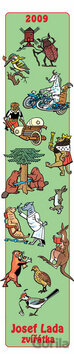 Josef Lada Zvířátka 2009 - nástěnný kalendář