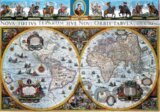 Historická mapa - puzzle 1500 dílků